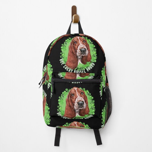 Item preview, One Lucky Basset Hound Funny St. Patrick Dog designed and sold by Cuddlythopia.