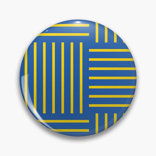 Artikelvorschau, Azure Blue and Yellow Abstract Stripe Geometric Pattern 100% Commission Donated To IRC Read Bio entworfen und verkauft von ColorOfTheYears.