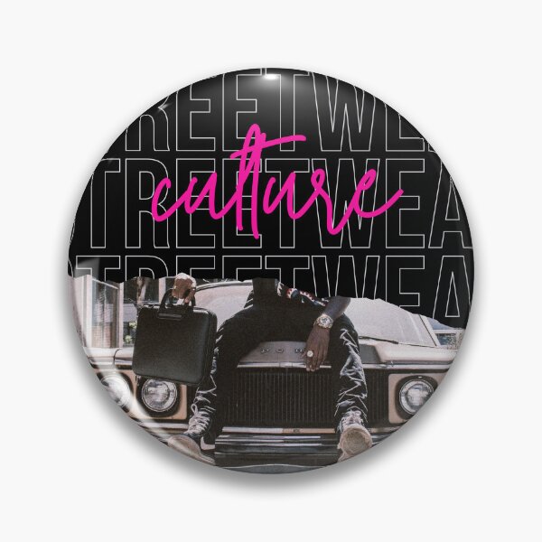 Item preview, Black white and pink color streetwear design magenta designed and sold by Strale25kv.