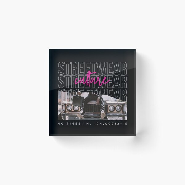 Item preview, Black white and pink color streetwear design magenta designed and sold by Strale25kv.
