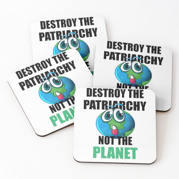 Item preview, destroy the patriarchy not the planet designed and sold by stylechoc.