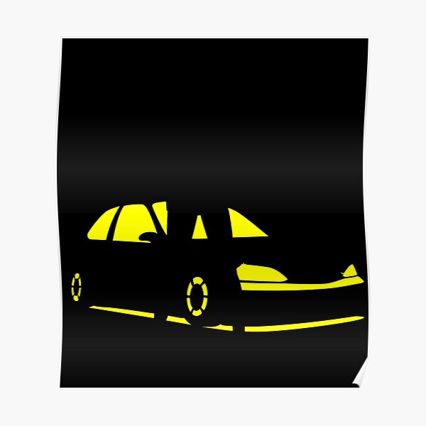 "Car Tuning Girl Sticker" Poster for Sale by ricedali41 Redbubble