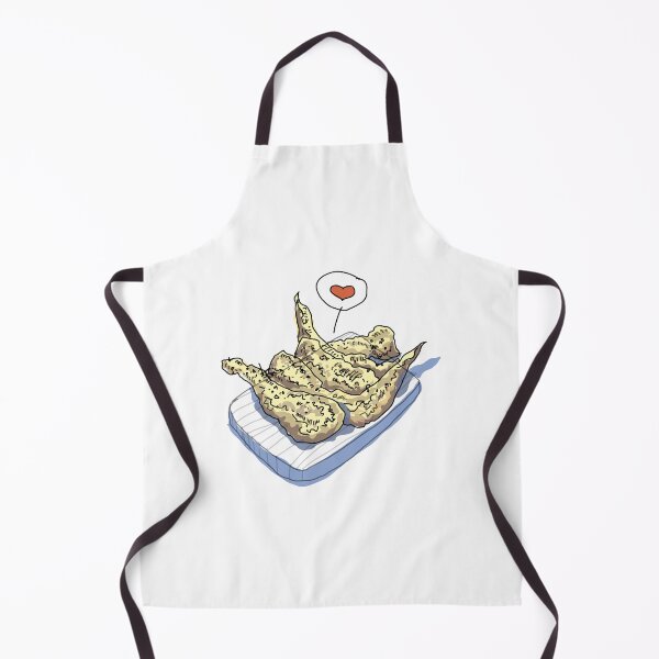 Item preview, CRISPY fried chicken. Served on a wooden tray with a love sign designed and sold by redzwanbidin.