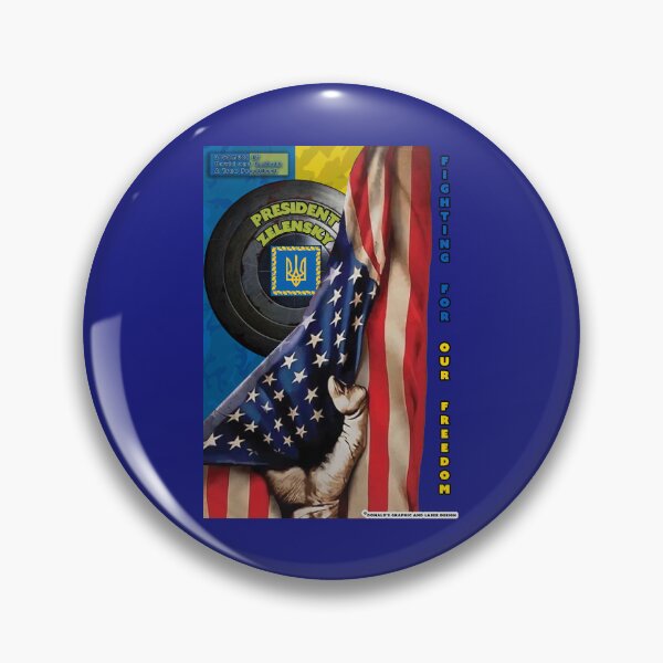 Item preview, Support Ukraine President Zelensky Fighting For Our Freedom David And Goliath designed and sold by DonaldsGraphics.