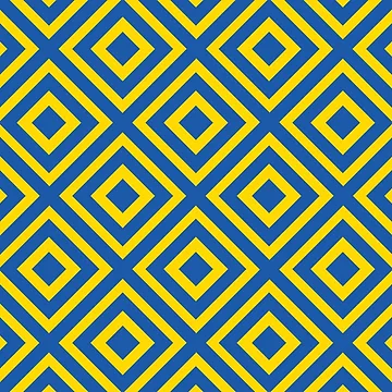 Vorschaubild zum Design Azure Blue Yellow Tessellation Line Pattern 100% Commission Donated To IRC Read Bio von ColorOfTheYears