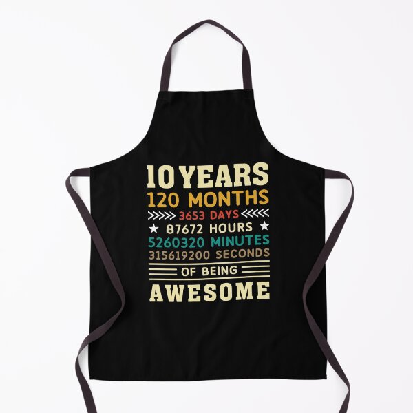 Item preview, 10 Years 120 Months 3653 Days Birthday Gift designed and sold by 1681830934131.