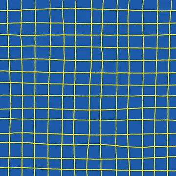 Vorschaubild zum Design Azure Blue Yellow Thin Square Grid Pattern 2 100% Commission Donated To IRC Read Bio von ColorOfTheYears