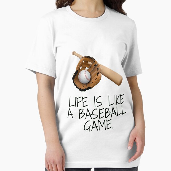 LIFE IS LIKE A BASEBALL GAME - BASEBALL - SOCCER - USA Essential T-Shirt
