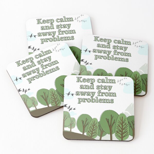 Item preview, Keep calm and stay away From Problem designed and sold by Nuurdiirye.