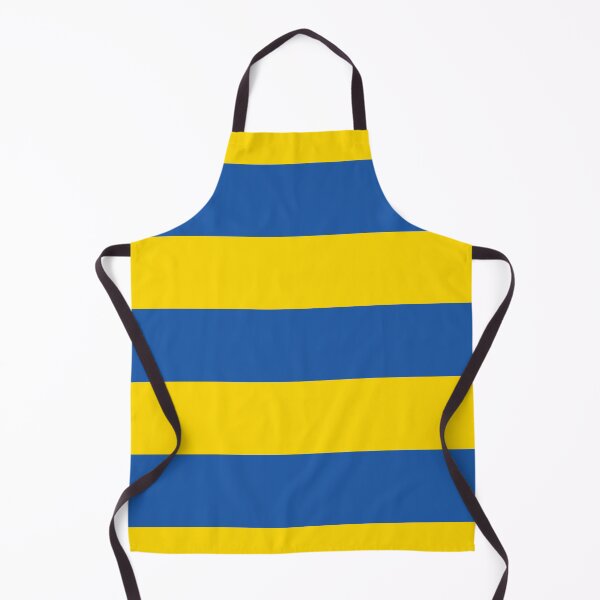 Item preview, Yellow Azure Blue Solid Color Horizontal Stripe Pattern 100% Commission Donated To IRC Read Bio designed and sold by ColorOfTheYears.