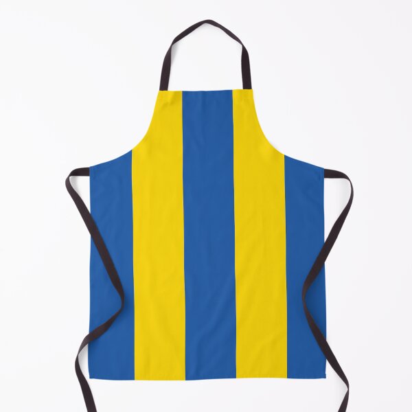 Item preview, Yellow Azure Blue Solid Color Vertical Stripe Pattern 100% Commission Donated To IRC Read Bio designed and sold by ColorOfTheYears.