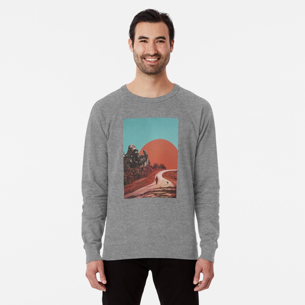 Item preview, Lightweight Sweatshirt designed and sold by headonclouds.