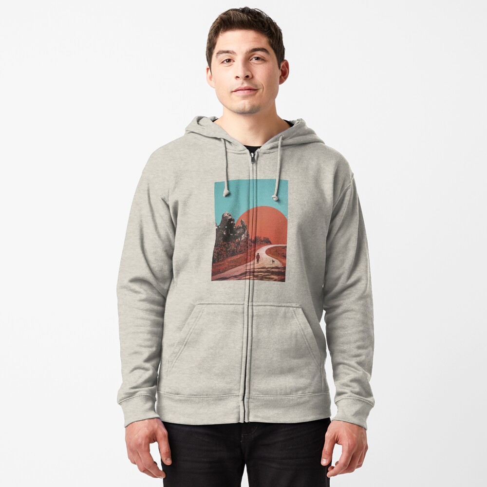 Item preview, Zipped Hoodie designed and sold by headonclouds.