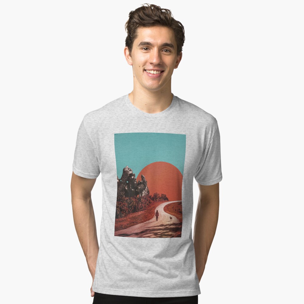 Item preview, Tri-blend T-Shirt designed and sold by headonclouds.
