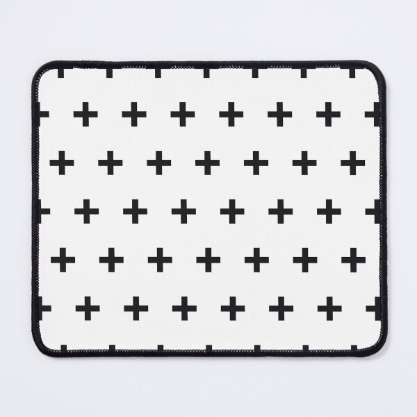 Item preview, Black and White Plus Modern Pattern designed and sold by greenoriginals.