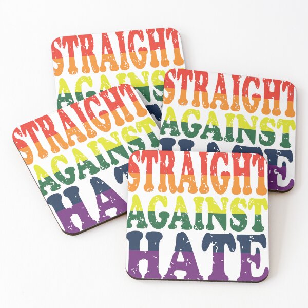 Item preview, Straight Against Hate - Gay Pride designed and sold by MauveMoves.