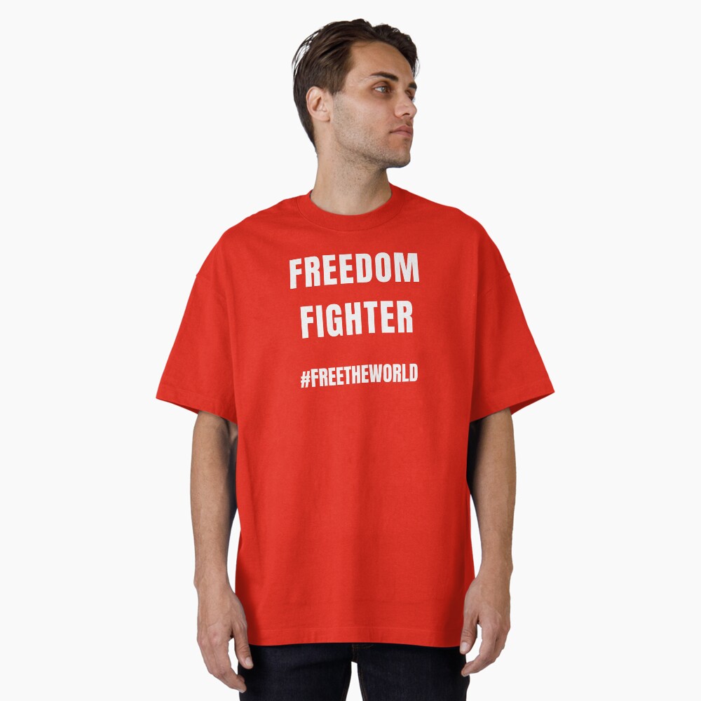 Item preview, Oversized T-Shirt designed and sold by free-the-world.