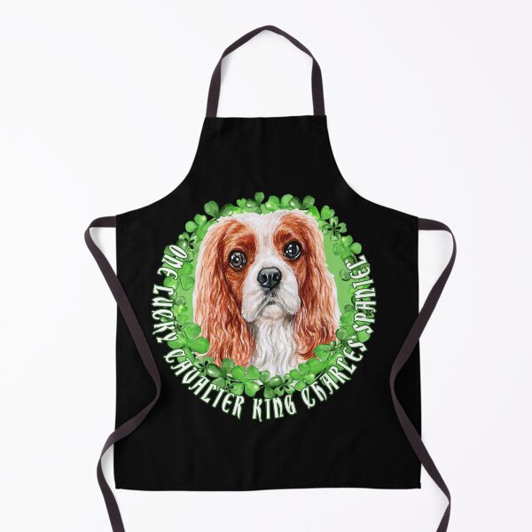Item preview, One Lucky Cavalier King Charles Spaniel Funny St. Patrick Dog designed and sold by Cuddlythopia.
