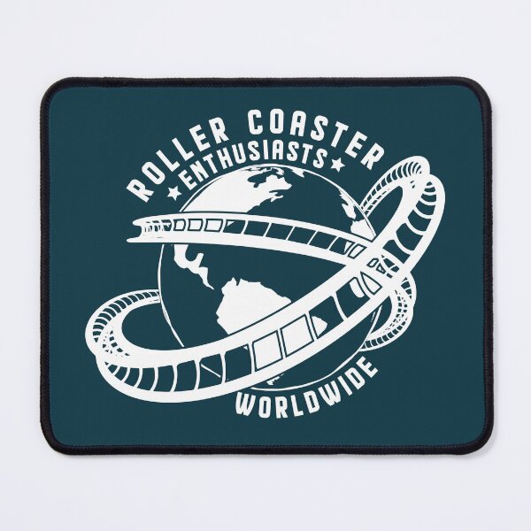 Item preview, Roller Coaster Enthusiasts Worldwide, Roller Coaster Globe designed and sold by emmjott.