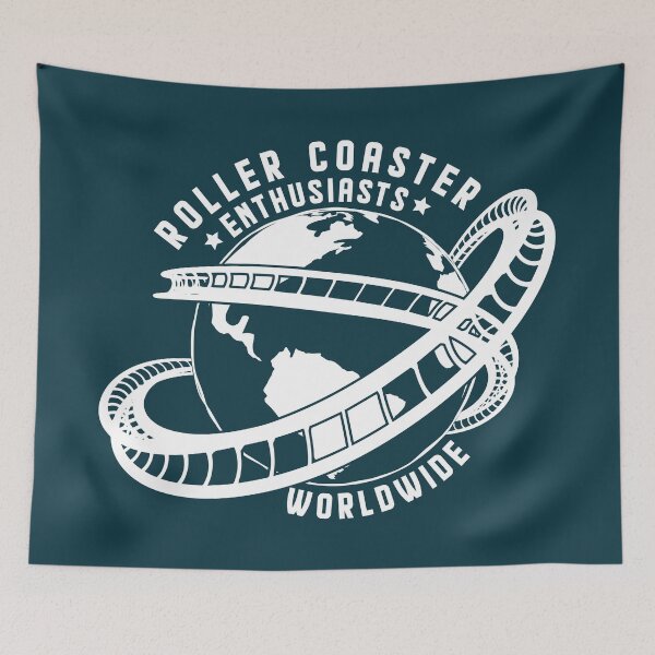 Item preview, Roller Coaster Enthusiasts Worldwide, Roller Coaster Globe designed and sold by emmjott.