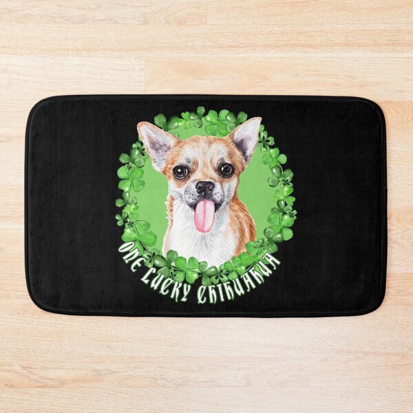 Item preview, One Lucky Chihuahua Funny St. Patrick Dog  designed and sold by Cuddlythopia.