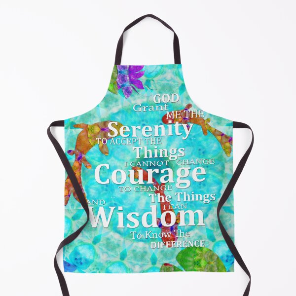 Item preview, Colorful Serenity Prayer Words With Koi Fish Pond by Sharon Cummings designed and sold by Sharon Cummings Art.