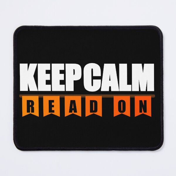 Item preview, KEEP CALM AND READ ON designed and sold by OverbeeDesigns.