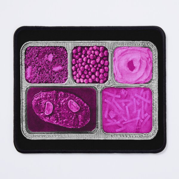 Item preview, Retro TV Dinner in Pink designed and sold by ElectricPopSpot.