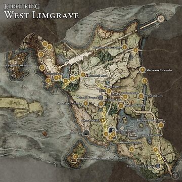 Elden Ring West Limgrave Poster For Sale By Nicotreutel Redbubble   Raf,360x360,075,t,fafafa Ca443f4786 