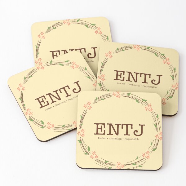 Item preview, ENTJ | Floral designed and sold by shebrewsart.