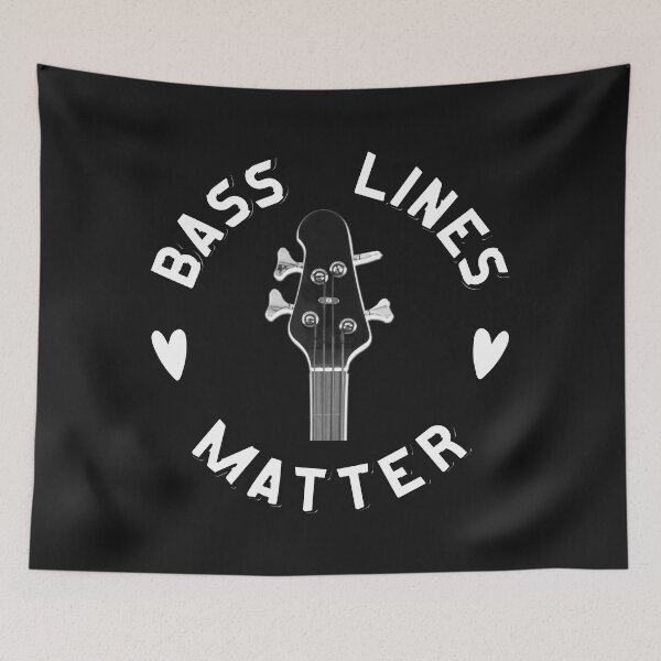 Item preview, Bass Lines Matter - Black designed and sold by bloody-L.