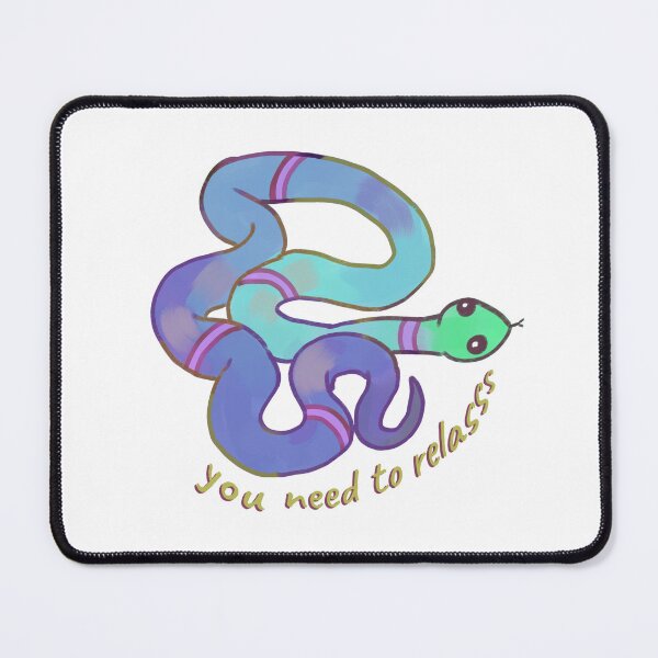 Item preview, Cute watercolor snake you need to relax designed and sold by Mayarart.