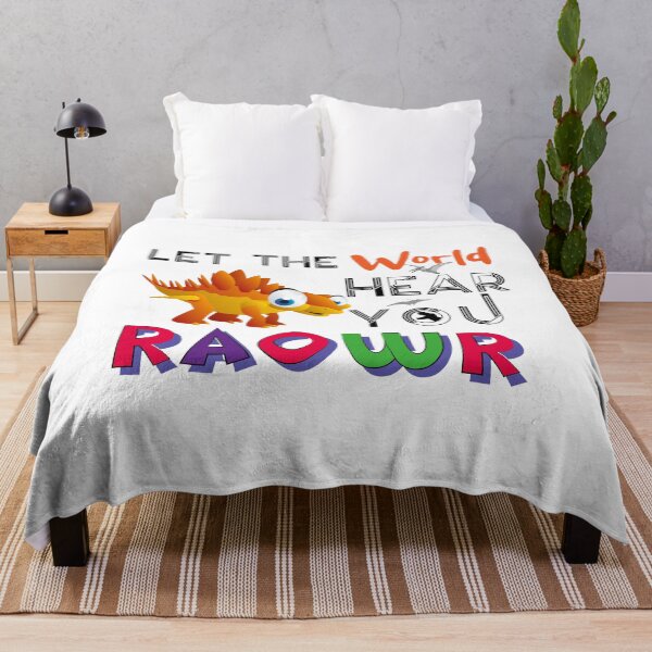 Item preview, Let The World Hear You (Roawr)-Cute Dinosaur designed and sold by podekom.