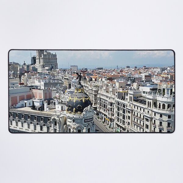 Item preview, Madrid Cityscape, Madrid Spain, Espana, European cities, Spanish cities, Capital of Spain designed and sold by Nostrathomas66.