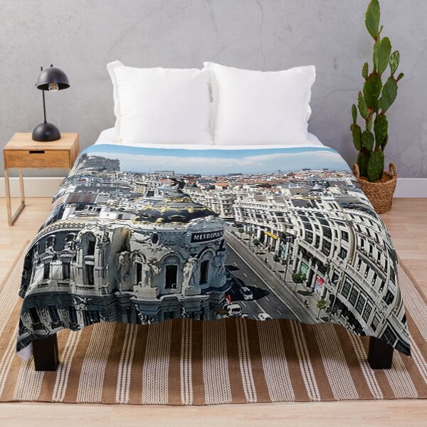 Item preview, Madrid Cityscape, Madrid Spain, Espana, European cities, Spanish cities, Capital of Spain designed and sold by Nostrathomas66.