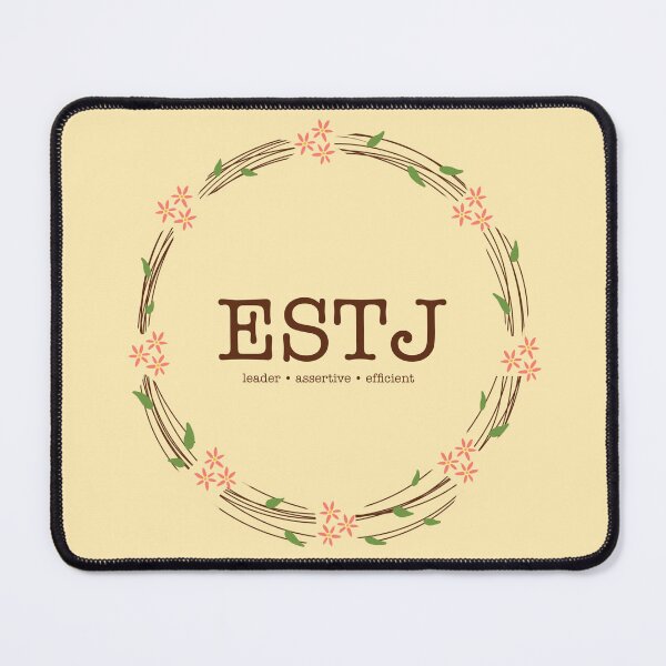 Item preview, ESTJ | Floral designed and sold by shebrewsart.