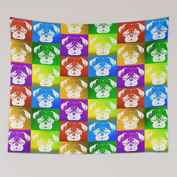 Item preview, Puggy Warhol  designed and sold by Quincy Follweiler.