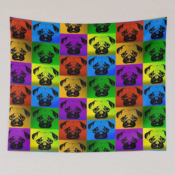 Aperçu de l'œuvre Puggy Warhol créée et vendue par Quincy Follweiler.