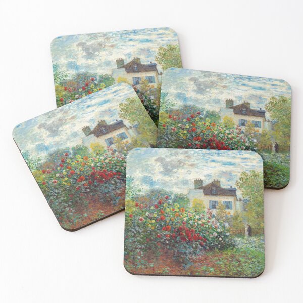 Item preview, Claude Monet - The Artist's Garden in Argenteuil designed and sold by PaintingArtwork.