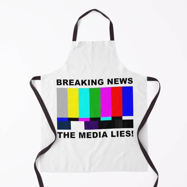 Item preview, Breaking News - The Media Lies! designed and sold by DimensionFour.