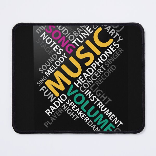Item preview, Music Word Collage  designed and sold by Athena Milonas.