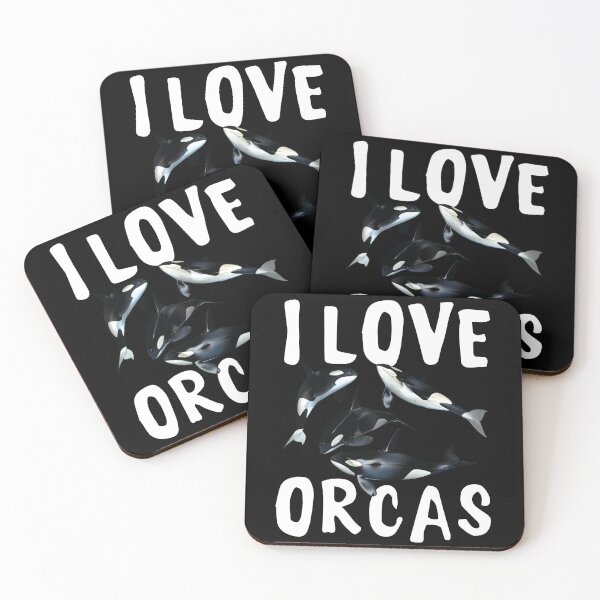 Item preview, I love orcas designed and sold by mahamodulrony.