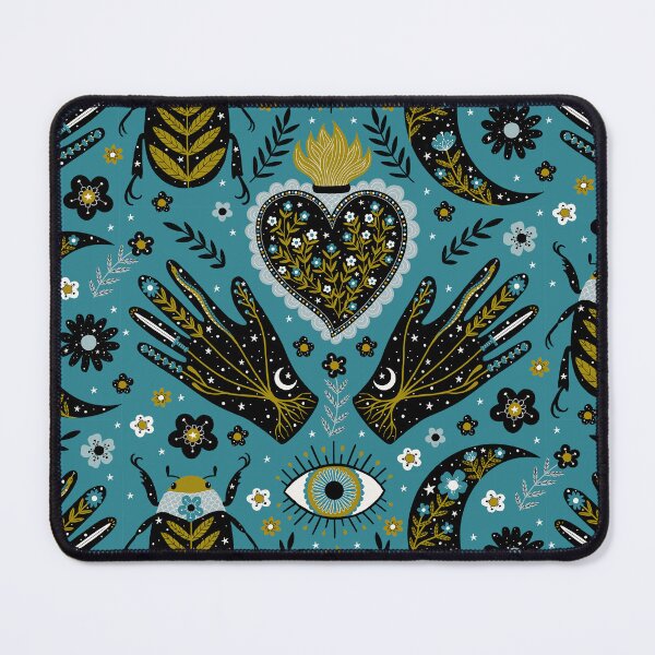 Item preview, Magical Floral Talismans Pattern designed and sold by BexMorleyArt.