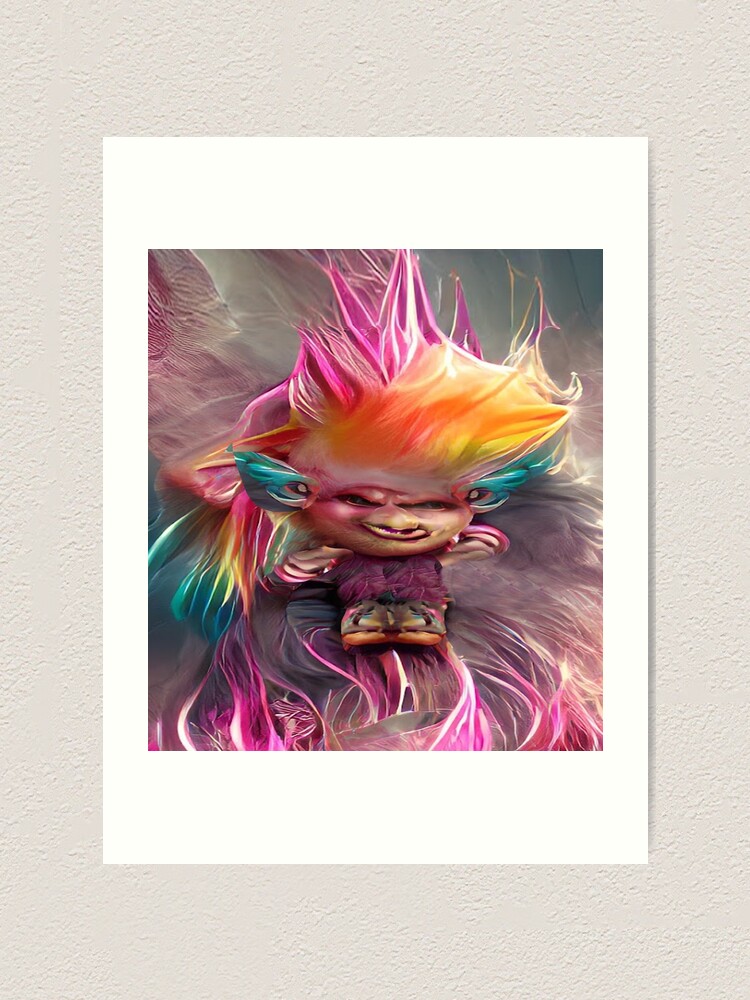 Crazy Troll Face Social Media Art Print for Sale by Steelpaulo