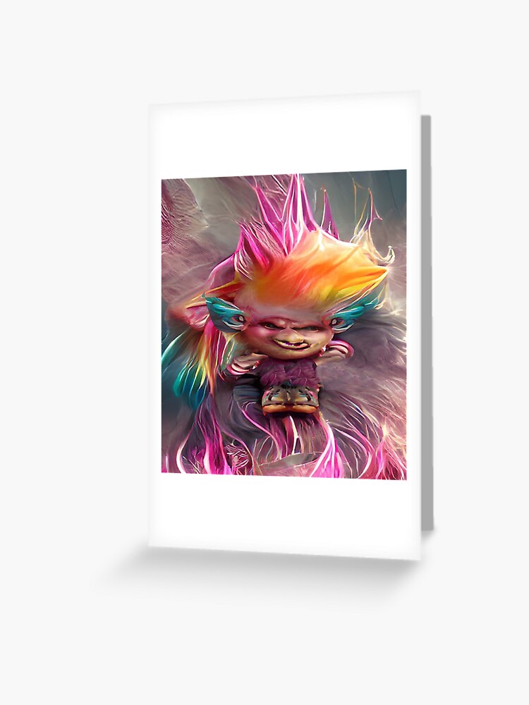 Crazy Troll Face Social Media Greeting Card for Sale by Steelpaulo