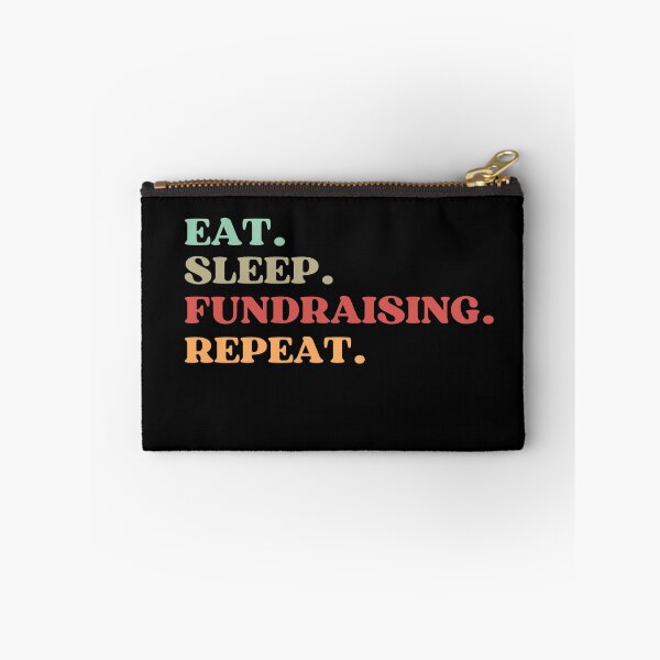 Item preview, FUNNY EAT SLEEP FUNDRAISING REPEAT QUOTE - BEST GIFT FOR FUNDRAISING MOM AND DAD designed and sold by MeDoryaShop.