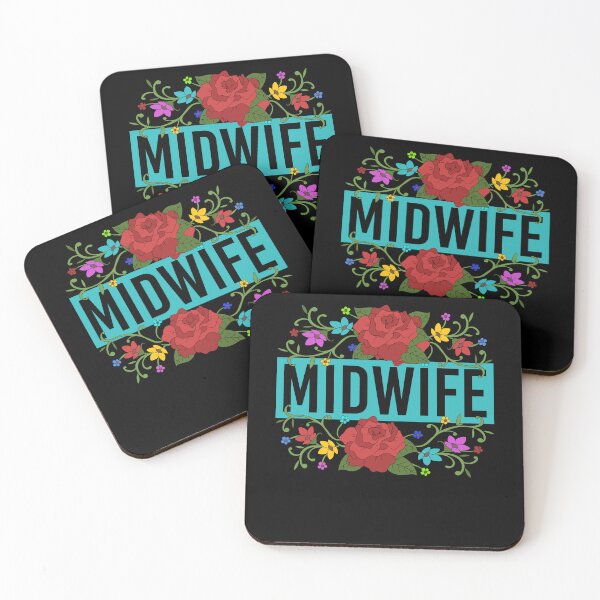 Item preview, Women Baby Catcher Midwifery Doula Flowers Midwife designed and sold by bestshirtdesign.