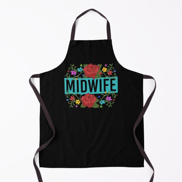 Item preview, Women Baby Catcher Midwifery Doula Flowers Midwife designed and sold by bestshirtdesign.