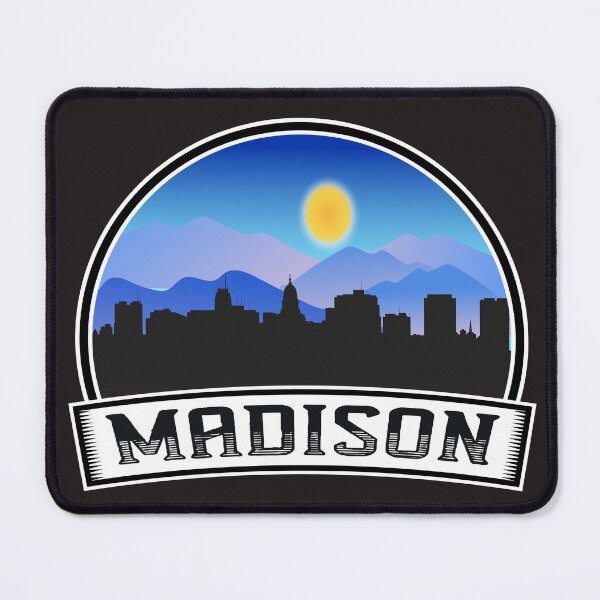 Item preview, Maddison city , belle Ville , Beau coucher de soleil à Madison designed and sold by dortmond.