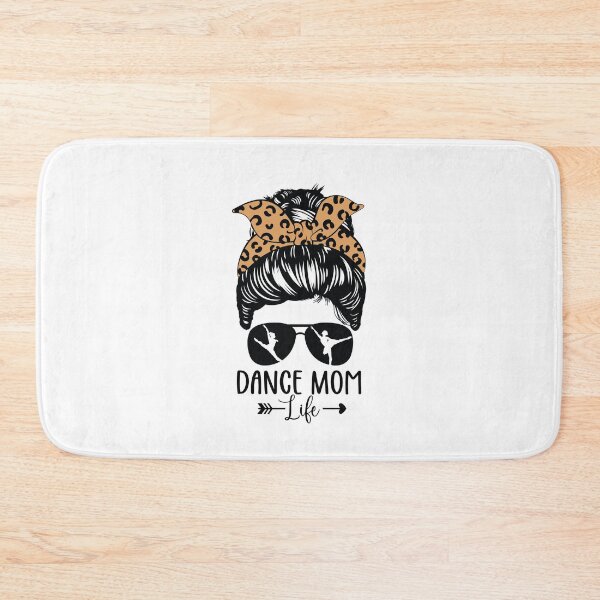 Artikelvorschau, Dance Mom Life Messy Bun Hair Lustige Leopardentänzerin entworfen und verkauft von clothesy7.